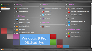 Tampilan Windows 9 Professional
