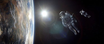 Gravity Movie Astronauts in Space