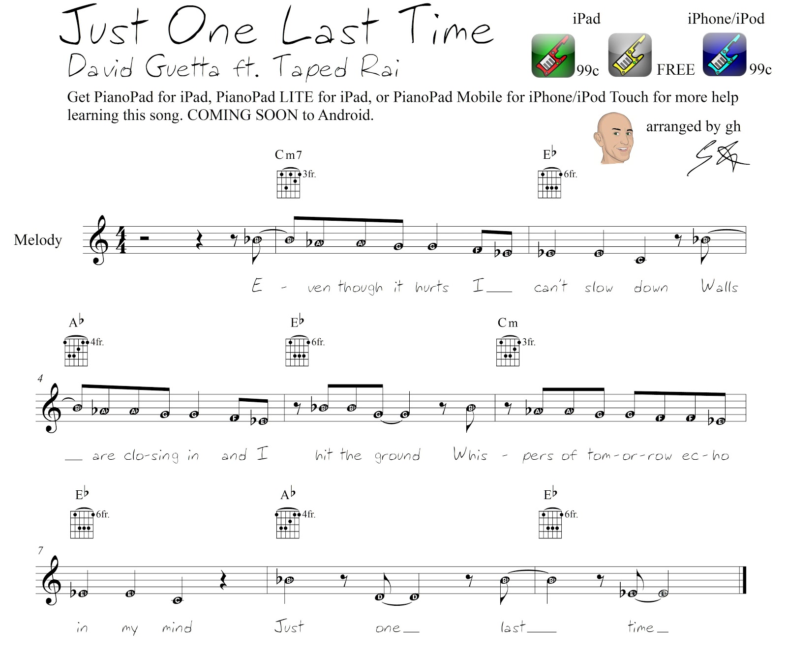PianoPad Upload Community As requested "Just One Last PianoPad Upload Community As requested "Just One Last