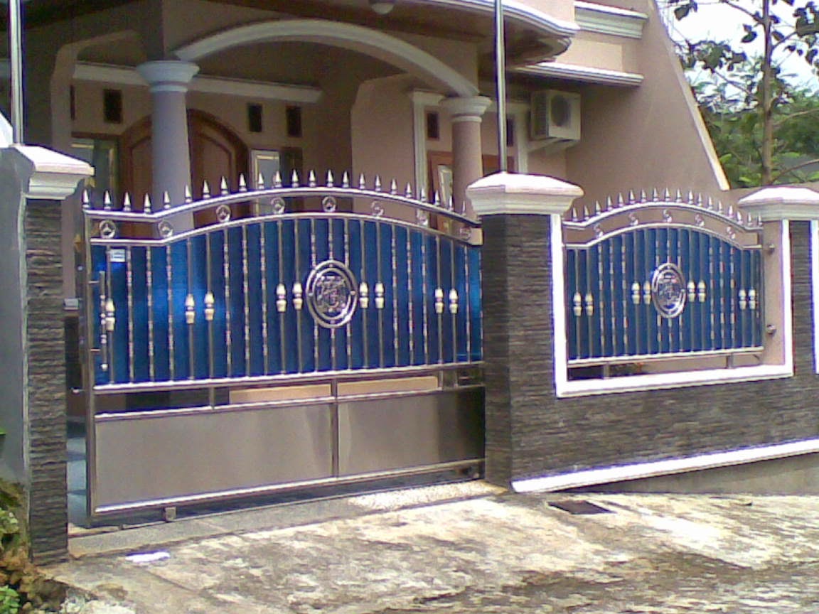 Kombinasi Besi Dan Kayu Sebagai Bahan Pagar Teralis Rumah Kombinasi Besi Dan Kayu Sebagai Bahan Pagar Teralis Rumah