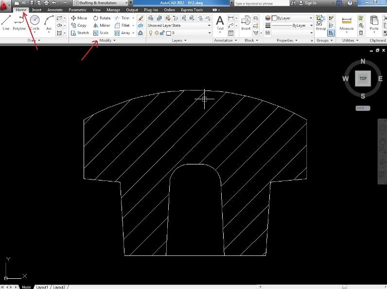 Edit hatch pattern AUTOCAD DESIGN SIMPLE TUTORIAL