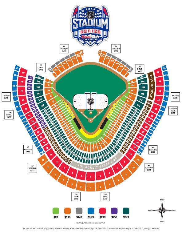 Dodgers Seating Chart