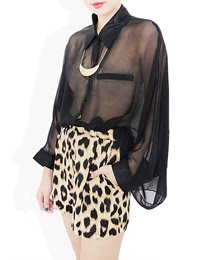 TEL AVIV CHIFFON SHIRT