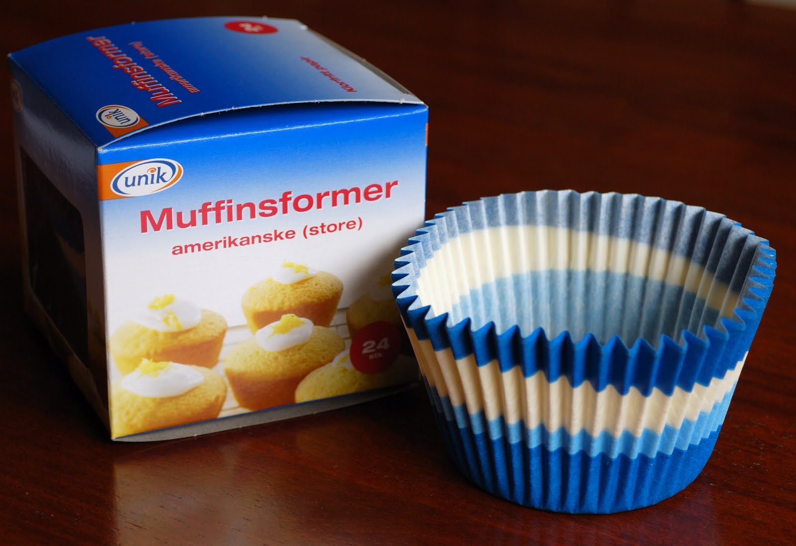 Store muffinsformer