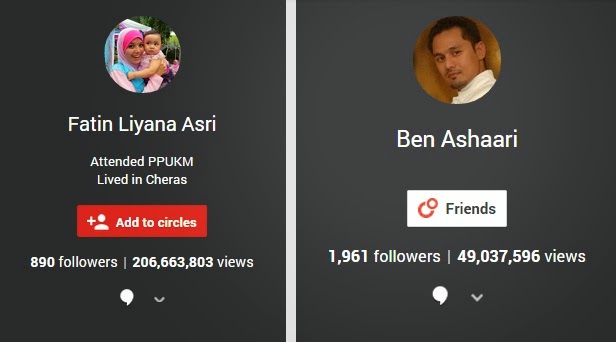 Fatin Liyana vs Ben Ashaari