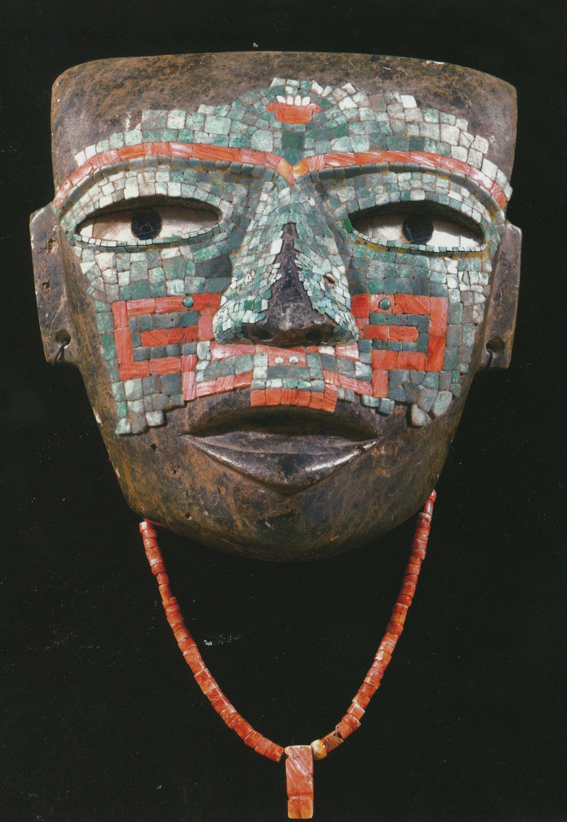 that artist woman How to make a Teotihuacan Inspired Mask