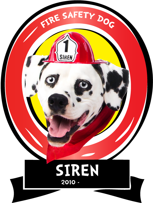 Molly the Fire Safety Dog About The Fire Safety Dogs