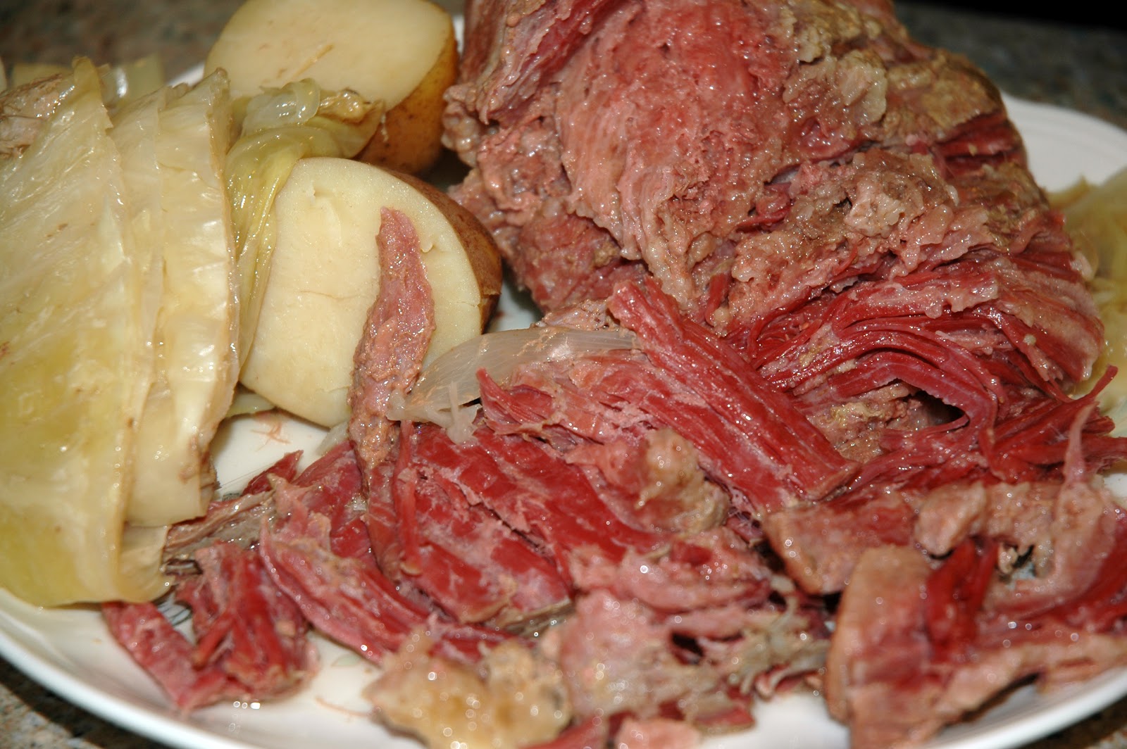 DeLish DeMaria Corned Beef, Cabbage & Potatoes