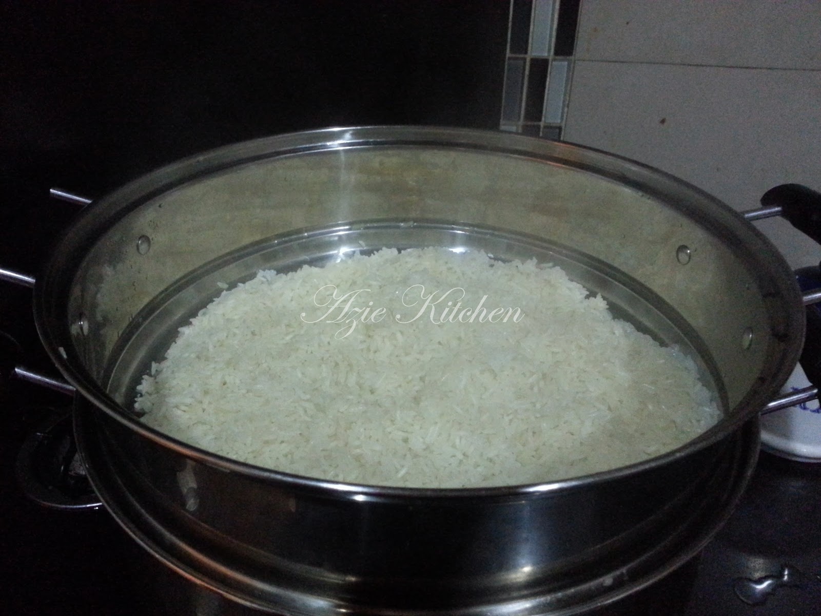 Pulut Kukus Cantik Berkilat Azie Kitchen