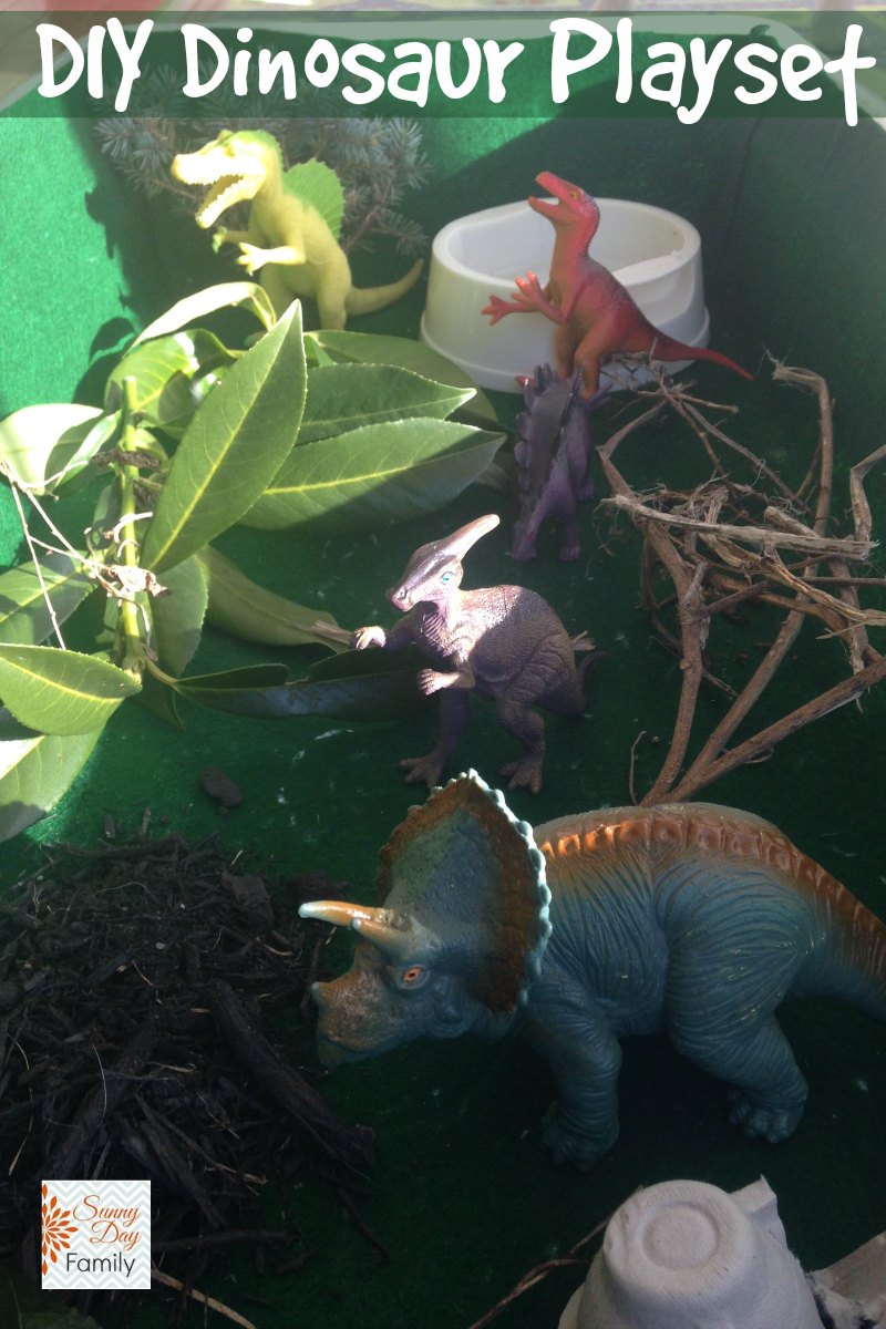 DIY Dinosaur Habitat Toy
