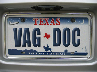 Banned license plate