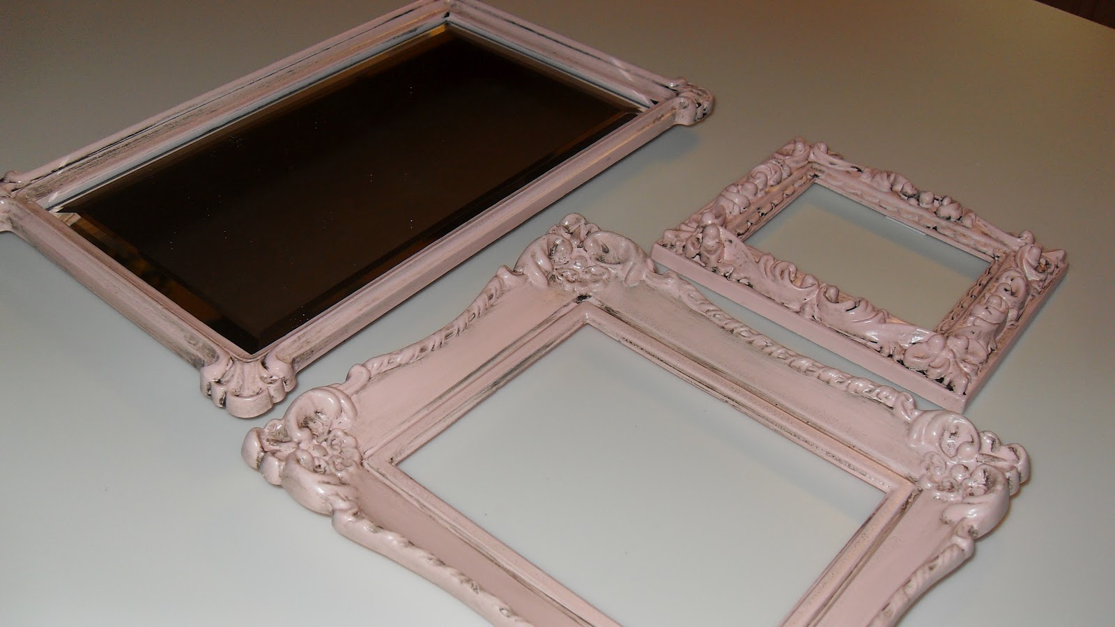 Oops! The latest, greatest frame adventure! An open frame gallery wall!