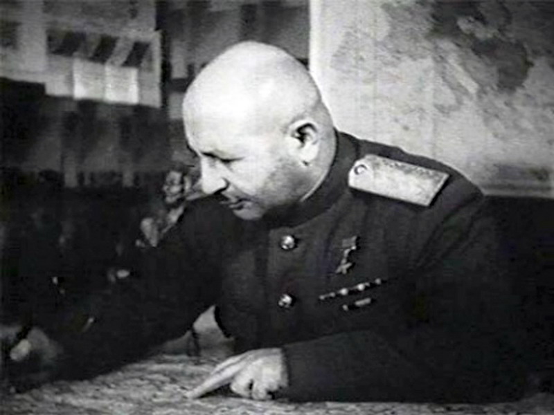 Генерал-полковник Иван Христофорович Баграмян (1-й Прибалтийский фронт). Фотогра