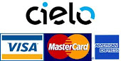 Aceitamos cartão de Crédito e Débito