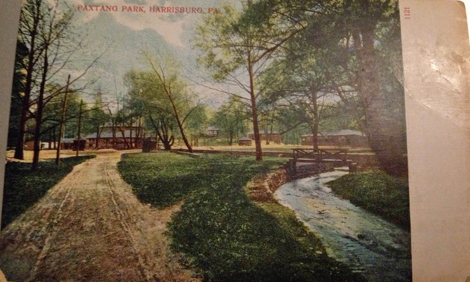 Paxtang Park, Harrisburg, PA A Postcard View Coaster Talk No BS Zone