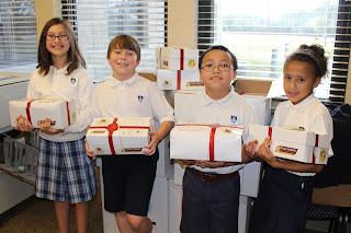 Montgomery Catholic Preparatory School Students’ Collect BOXES OF JOY! 1