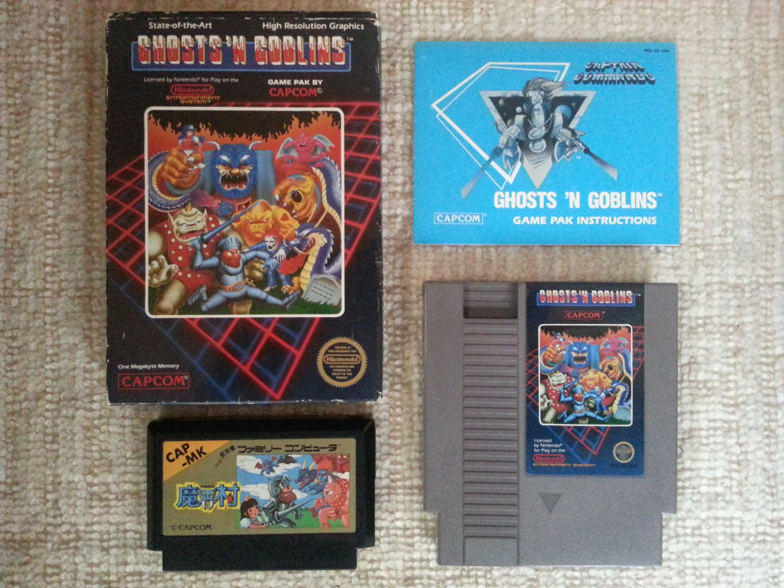 ghost and goblins retro games