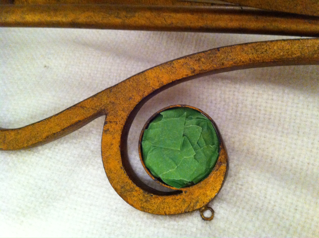 dwell and tell How to Paint a Chandelier Antique Finish