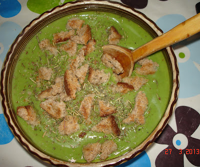 supa-crema de broccoli