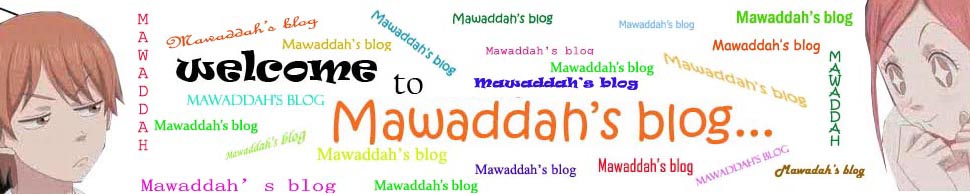 mawaddah's blog