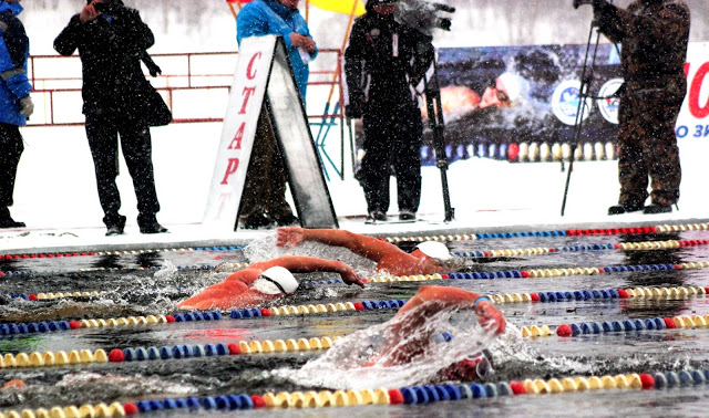 Congratulations to World Ice Swimming Championships In Murmansk, Russia