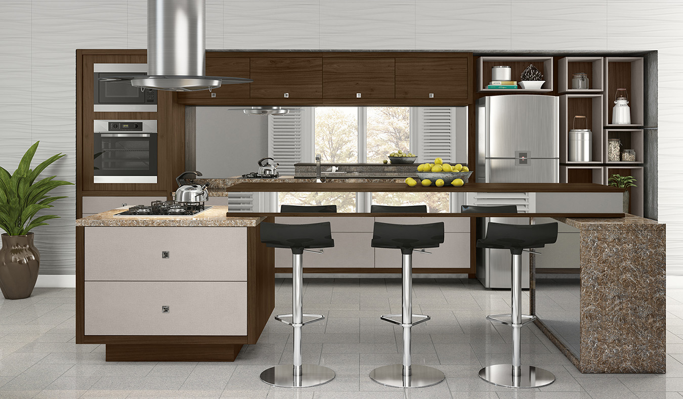 Cozinha Conceito Aberto Cozinha Planejada Com Ilha Americana Cozinha Conceito Aberto Cozinha Planejada Com Ilha Americana