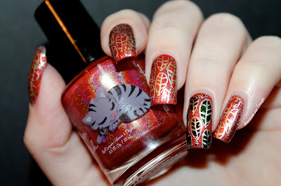 Autumn Leaves Nail Art