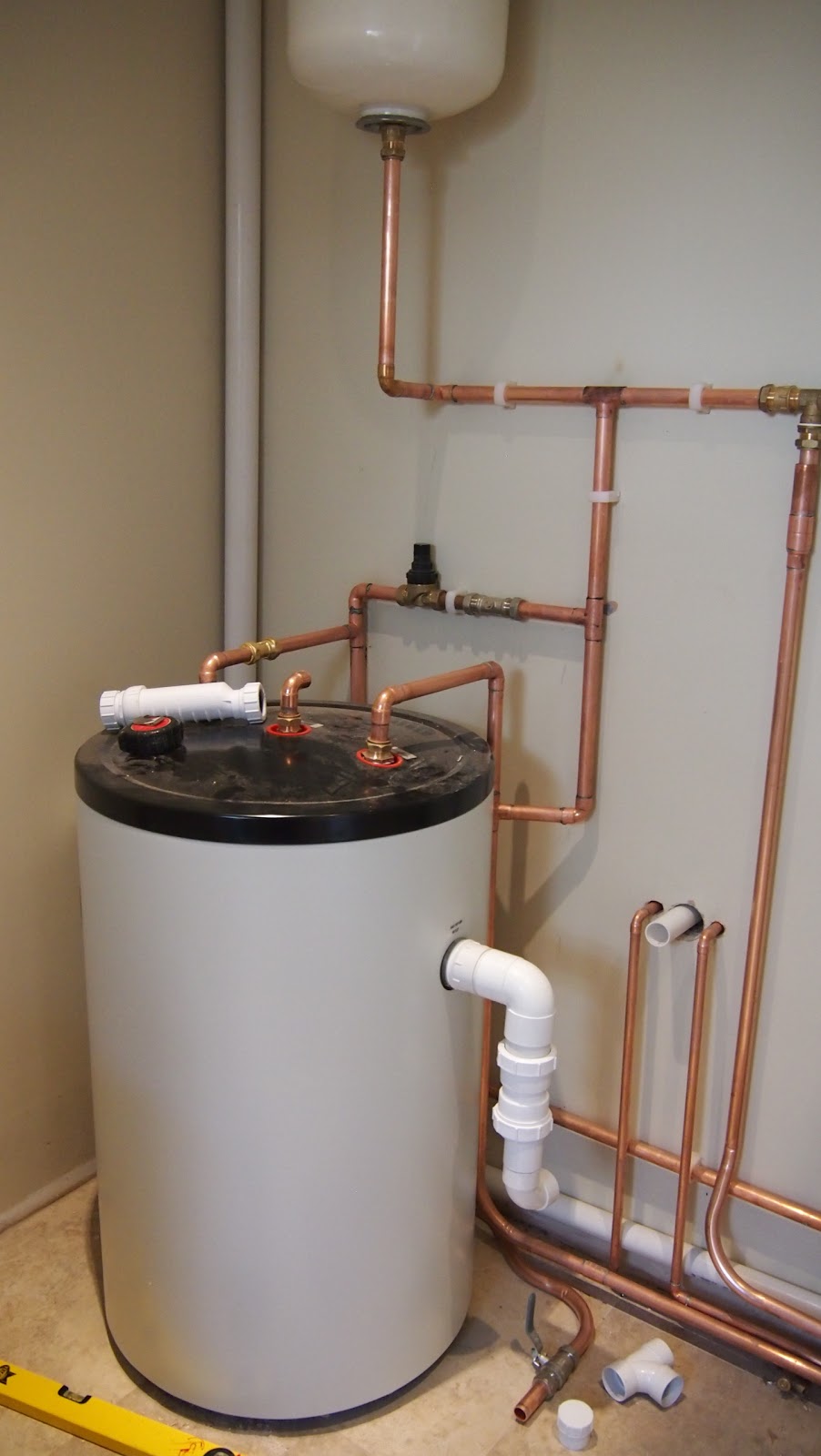 First fix plumbing 2050 House