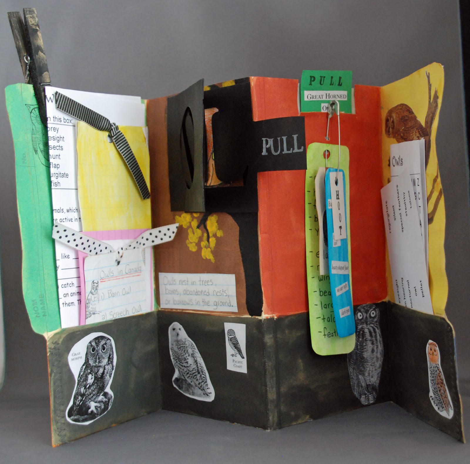 that artist woman How to make File Folder Books