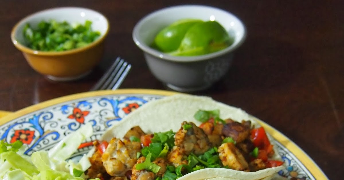 An Avocado A Day Chorizo Tempeh & Potato Tacos