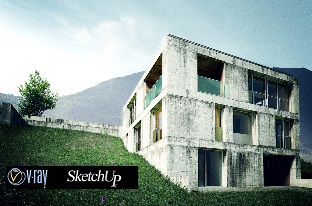 SketchUp Rendering Using V-Ray