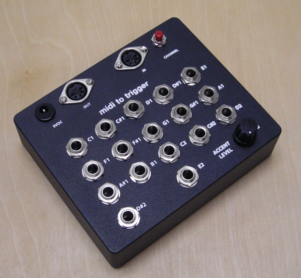 MATRIXSYNTH Mr.AcidMachine Midi to Trigger