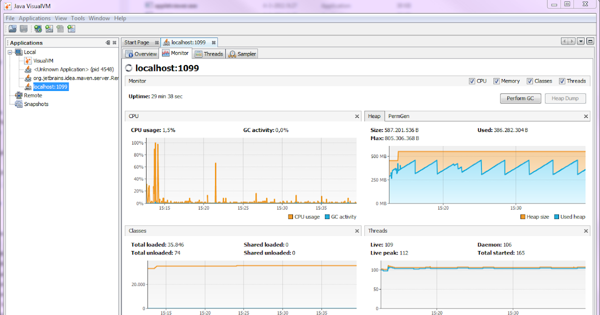 Jamie Craane's Blog Monitoring an IBM JVM with VisualVM