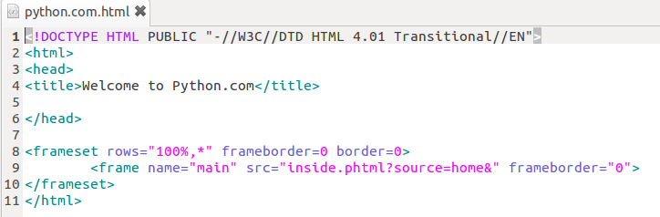 python download html file from url