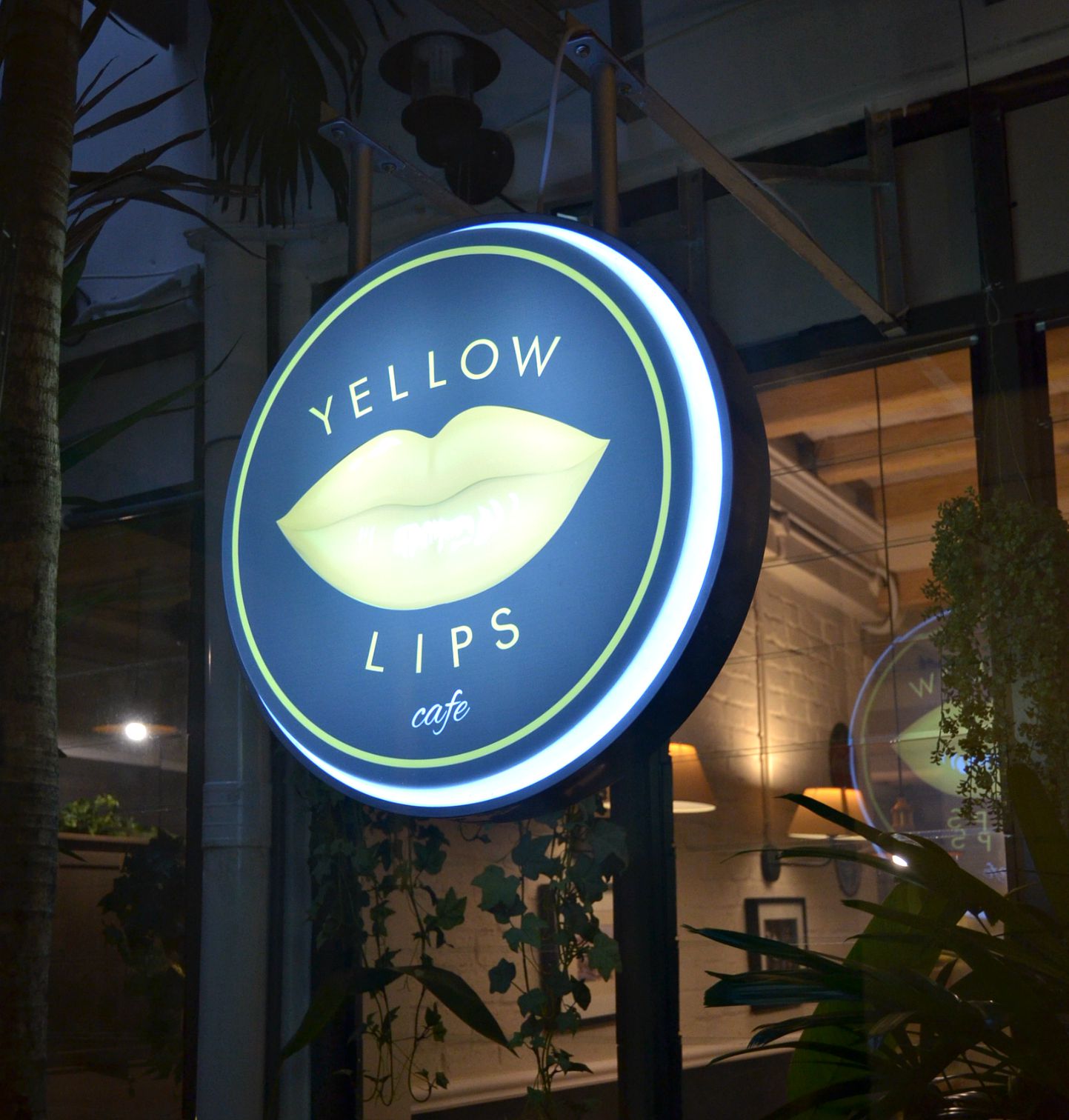 Yellow Lips Cafe Beach Street Silly Epiphany