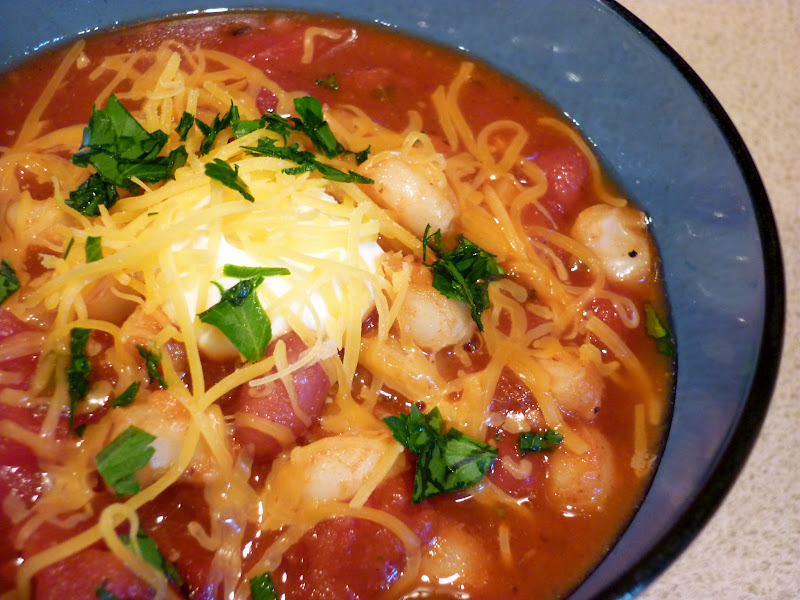 Seizing Life, One Measuring Cup At A Time Healthy Hominy Chili with Beans
