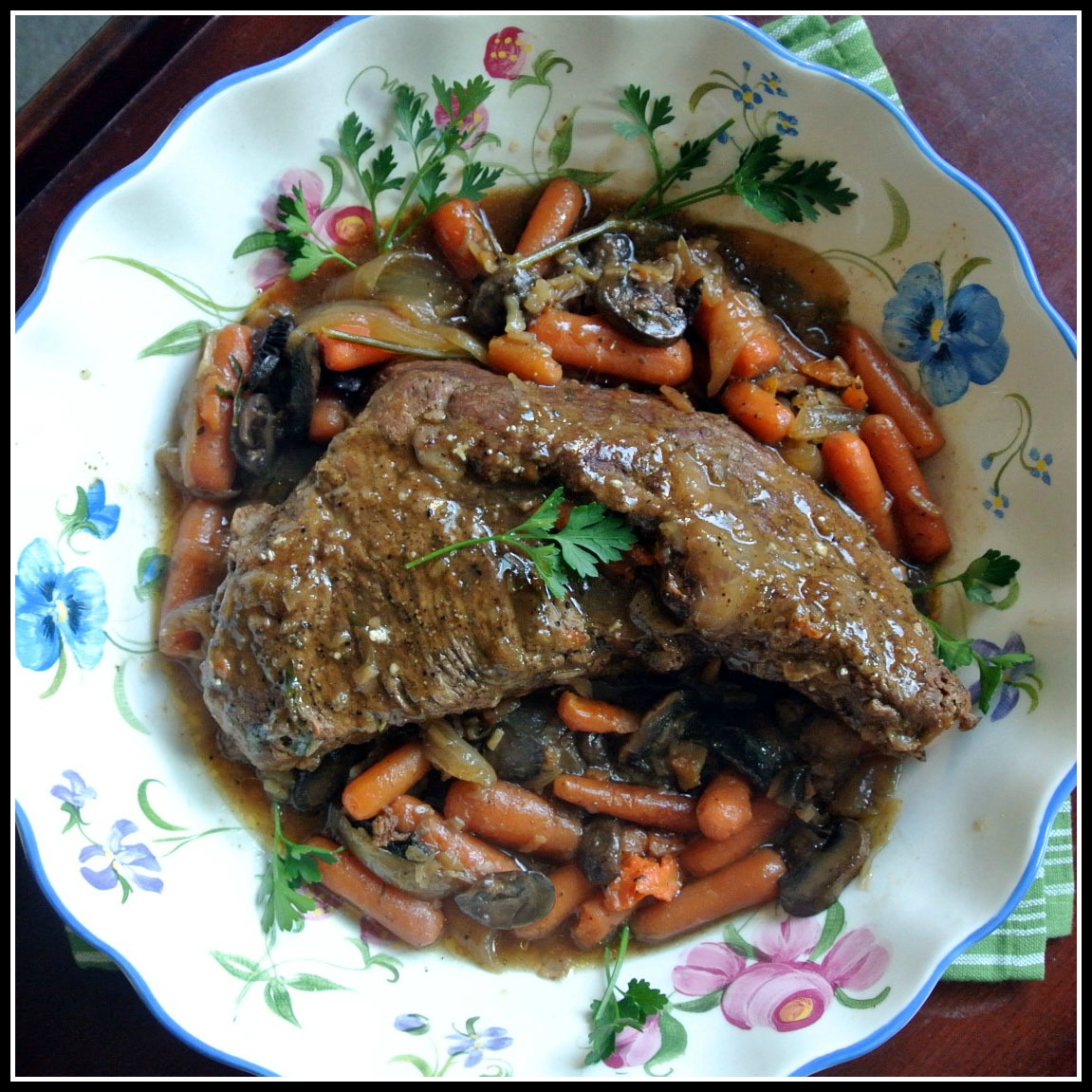 Mom, What's For Dinner? Crockpot Beef Roast