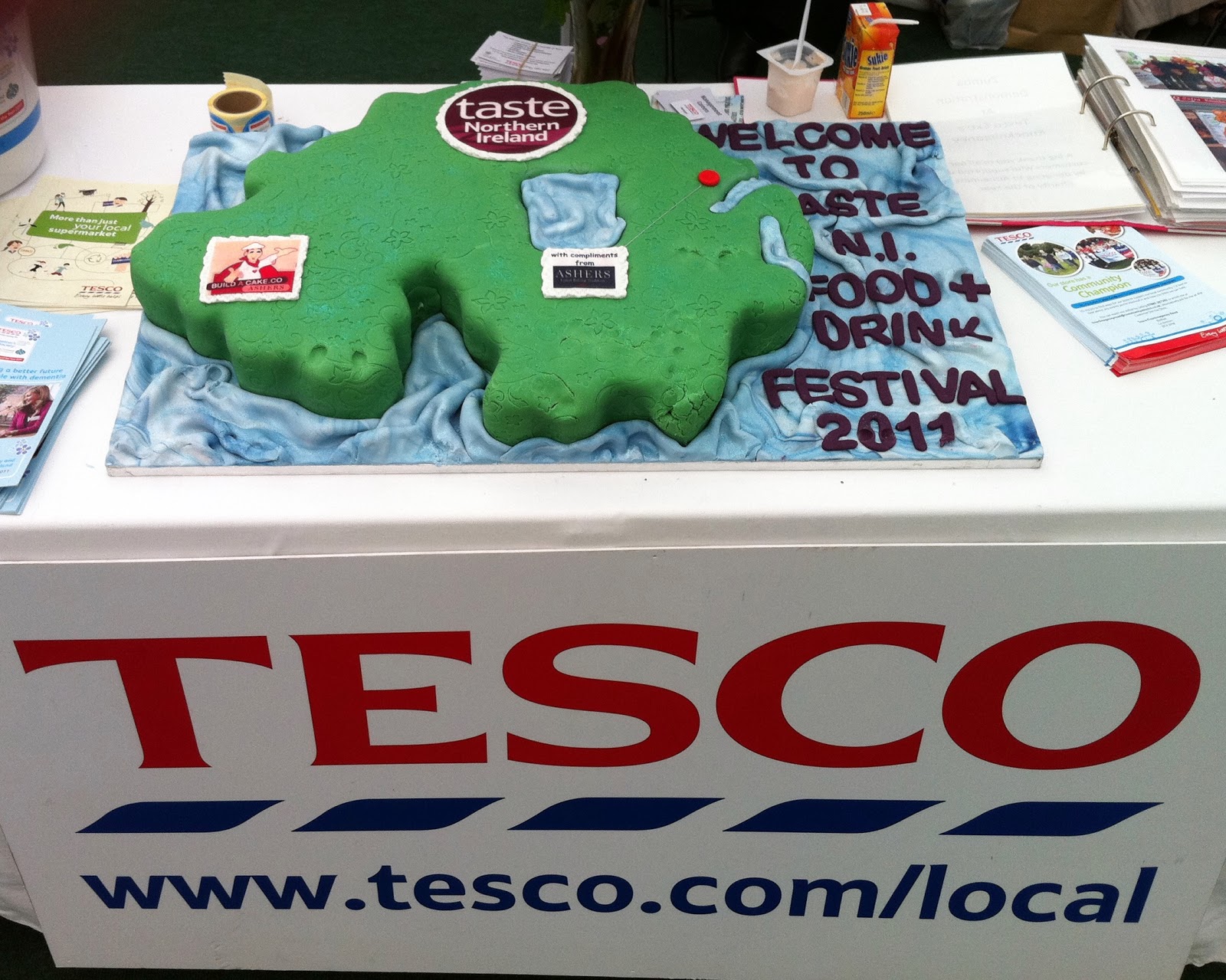 Tesco Taste Northern Ireland Food Event Belfast Sept 2011 BakingBar