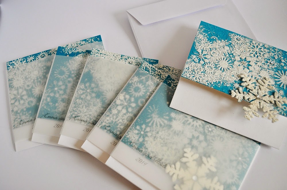 winter wonderland invitations part 1 handmade by meda