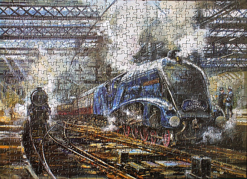 STEAM TRAINS AND JIGSAW PUZZLES More JR Puzzles
