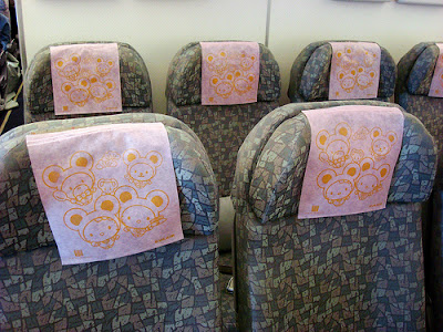 Hello Kitty airplane seats