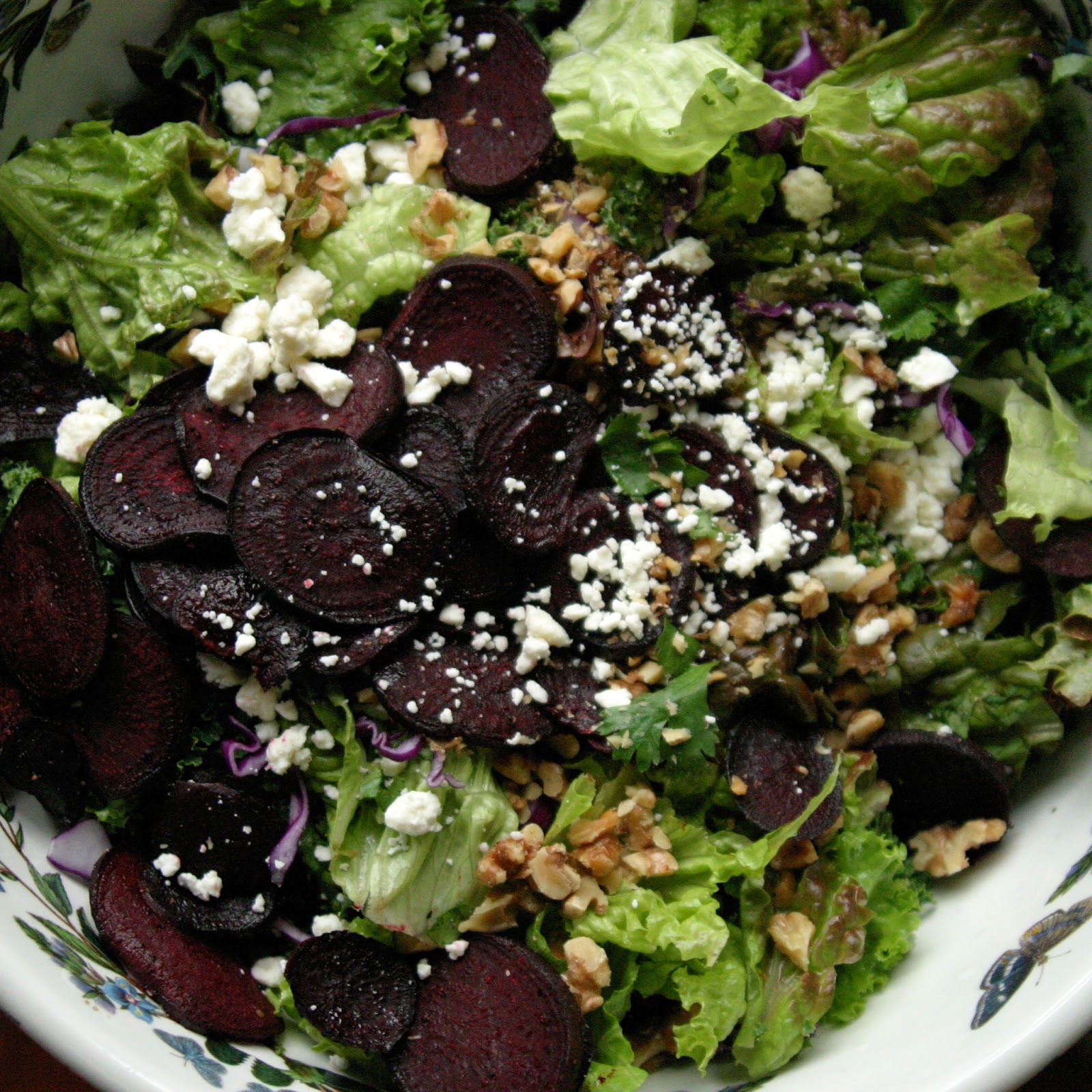 Garlic Caper Winter Harvest Salad for Friends