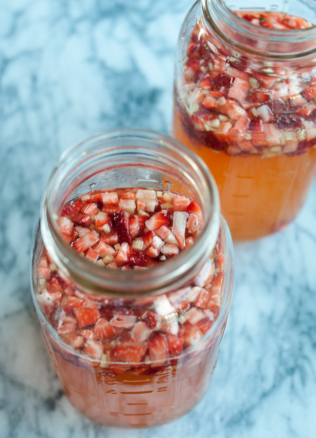 Emma E. Christensen Summer Homebrew Recipe Strawberry Kombucha