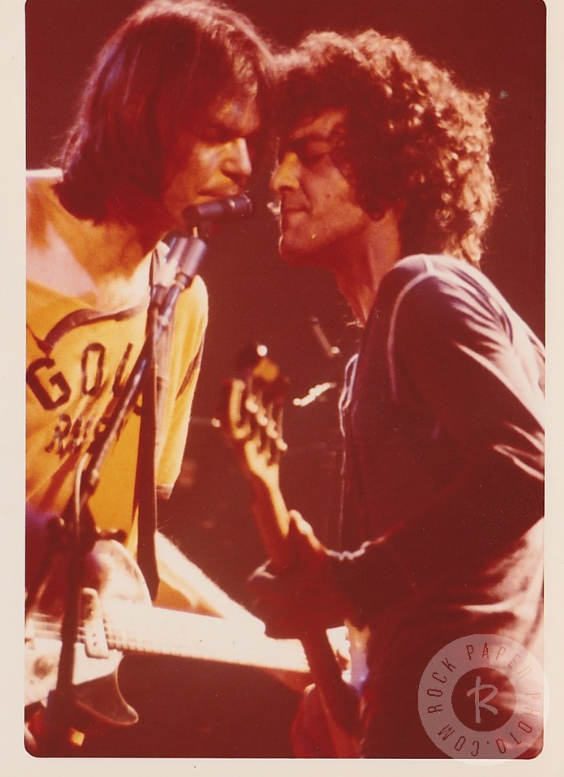 Neil Young News: Photo of the Moment: Billy Talbot & Neil Young - The