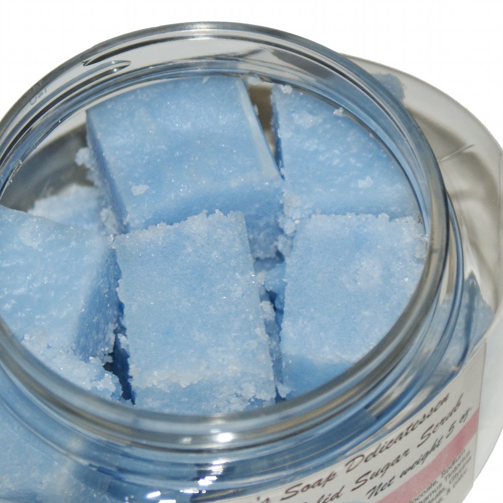 DIY Solid Shea Butter Salt Scrub Cube Recipe Soap Deli News