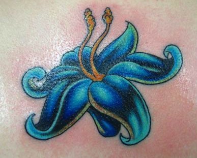 Flower Tattoo Designs on Hawaiian Flower Tattoo Designs Type Tattoos