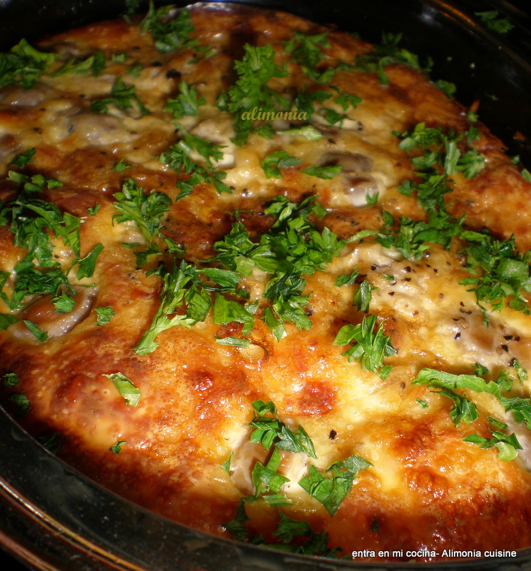 Entra en mi Cocina Quiche de atun sin masa / Quiche au thon sans pâte