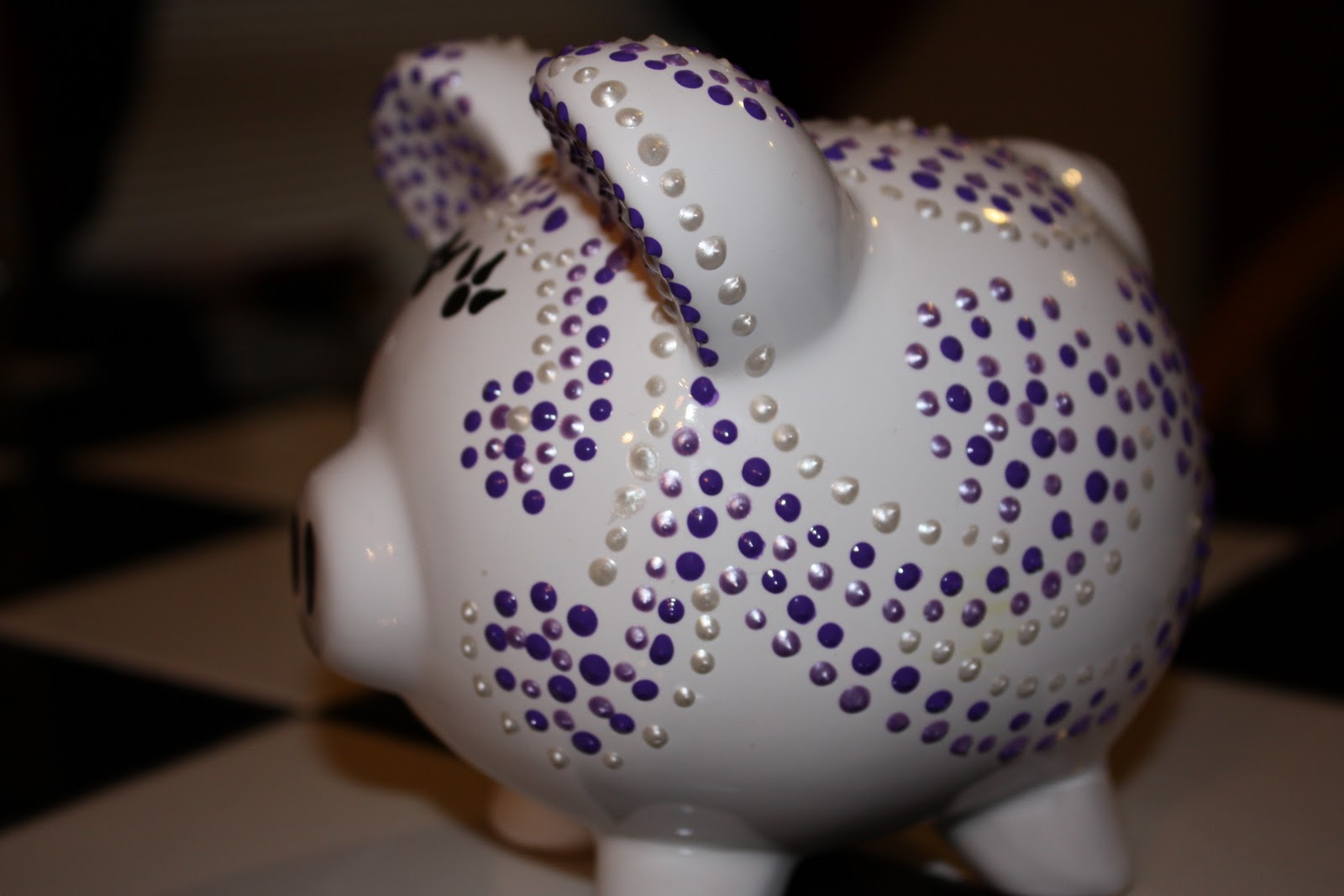 The PBJ Mom Custom Piggy Bank