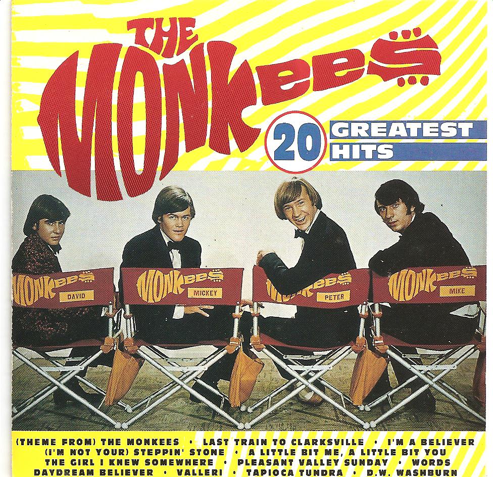 MUSEU DA MÚSICA " " Monkees 1994 20 Greatest Hits