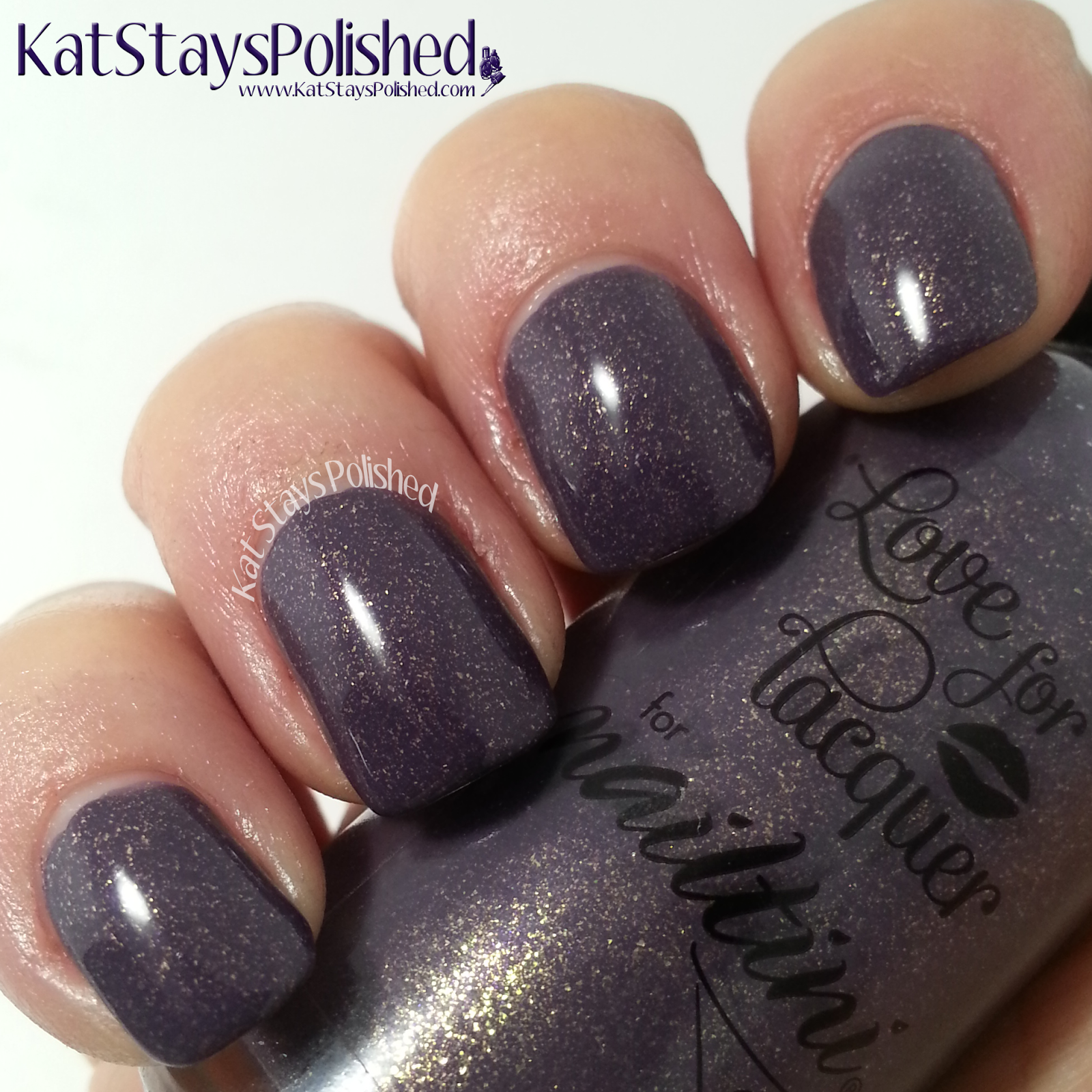 Love for Lacquer for Nailtini - Bubbles & Berries | Kat Stays Polished